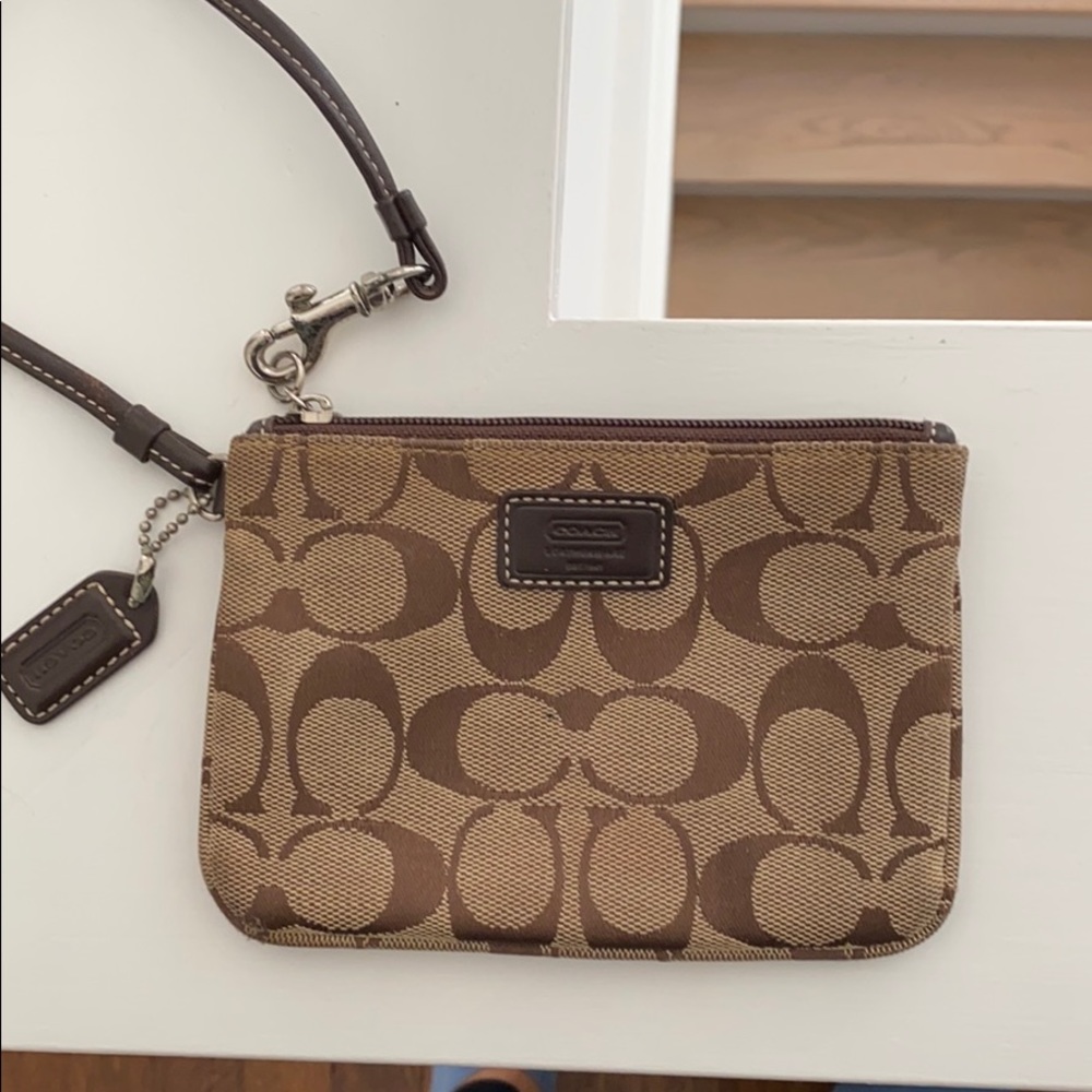 Coach wristlet